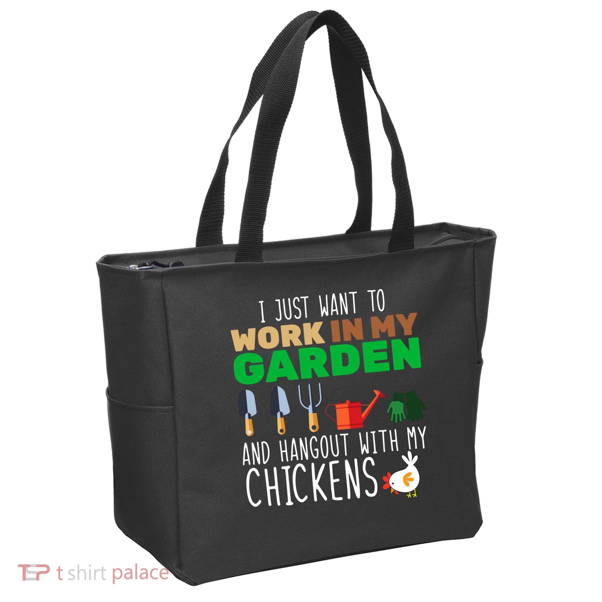 Just Want To Work In My Garden Tote Bag