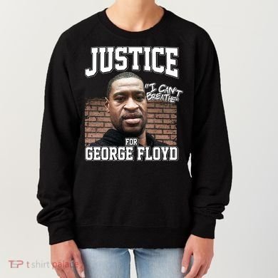Justice For George Floyd BLM Women's Sweatshirt