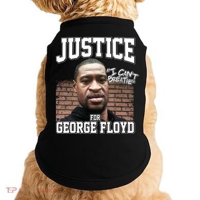 Justice For George Floyd BLM Doggie Tank