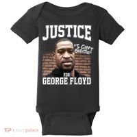 Justice For George Floyd BLM Baby Bodysuit thumb 0