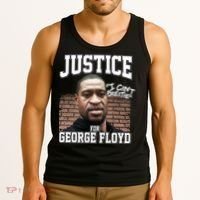 Justice For George Floyd BLM Tank Top thumb 3