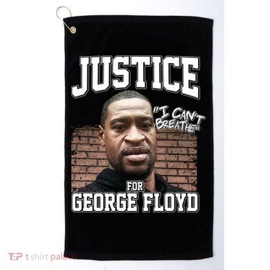 Justice For George Floyd BLM Golf Towel
