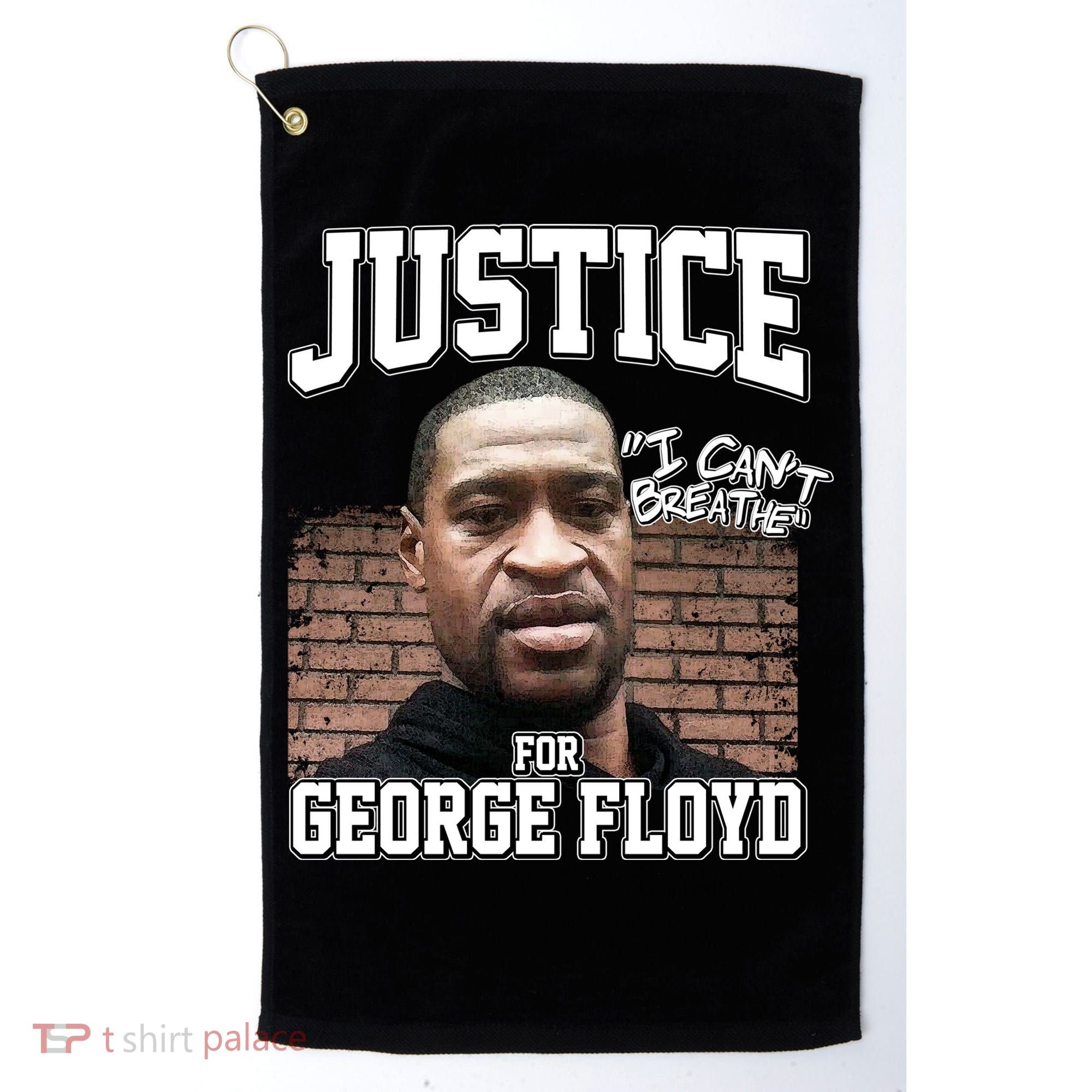 Justice For George Floyd BLM Golf Towel
