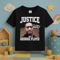 Justice For George Floyd BLM Toddler T-Shirt thumb 3