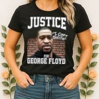 Justice For George Floyd BLM Women's T-Shirt thumb 2