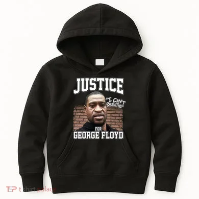 Justice For George Floyd BLM Kids Hoodie
