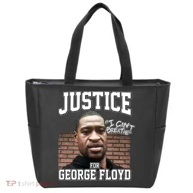 Justice For George Floyd BLM Tote Bag