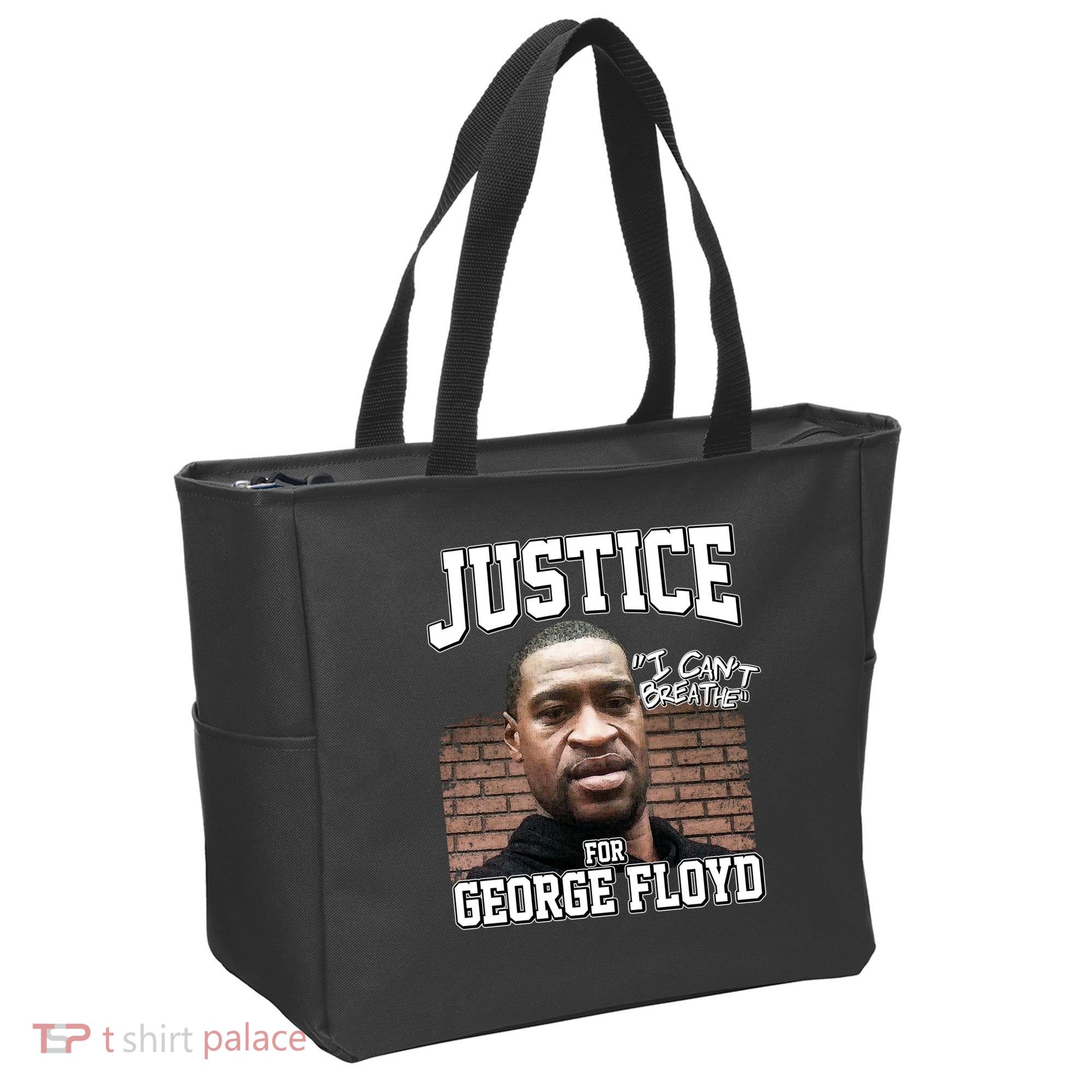 Justice For George Floyd BLM Tote Bag
