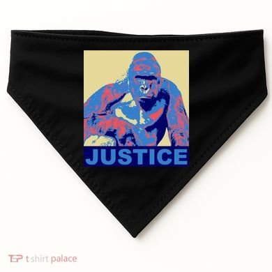 Justice For Harambe RIP Poster USA-Made Doggie Bandana