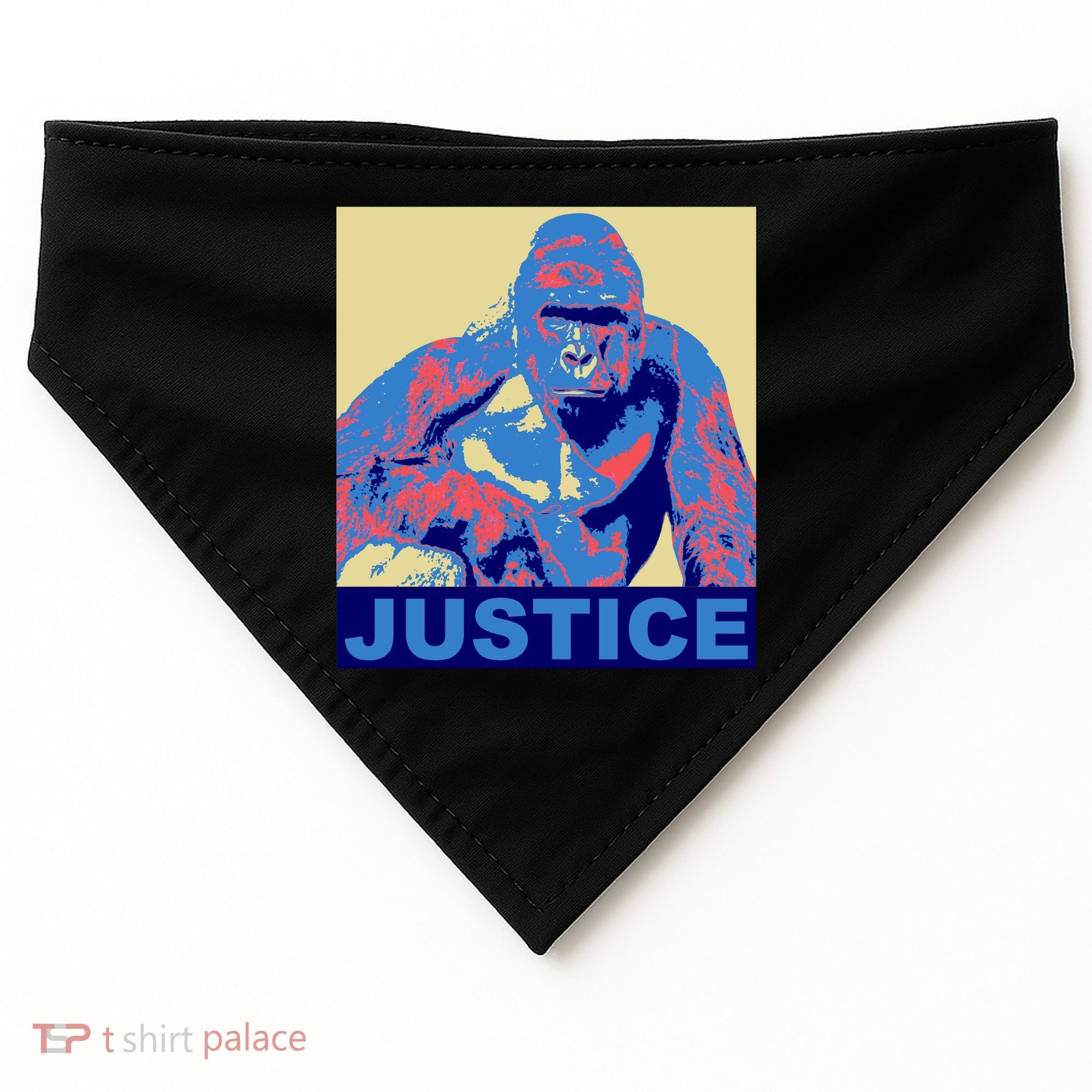 Justice For Harambe RIP Poster USA-Made Doggie Bandana