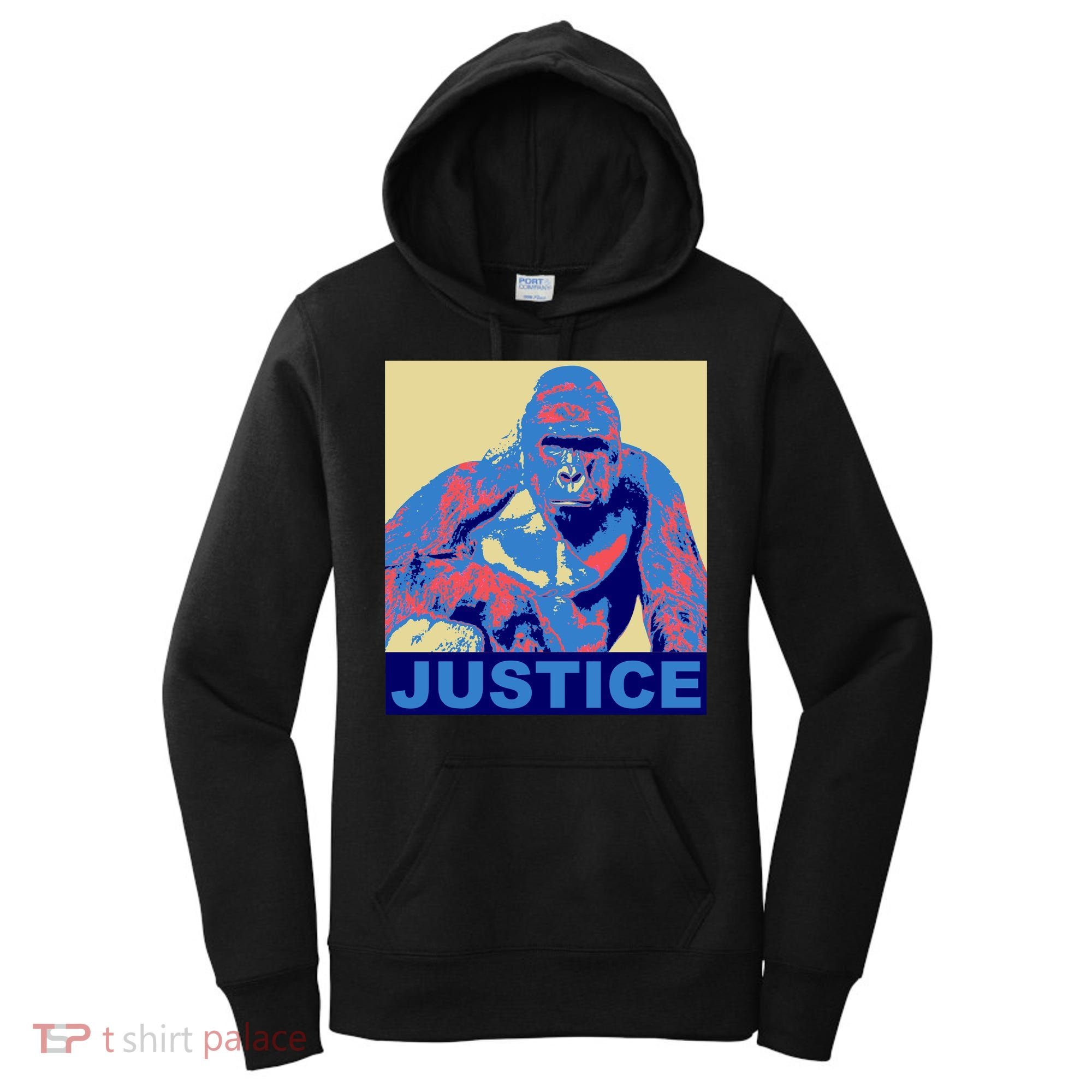 Justice For Harambe RIP Poster Women's Hoodie