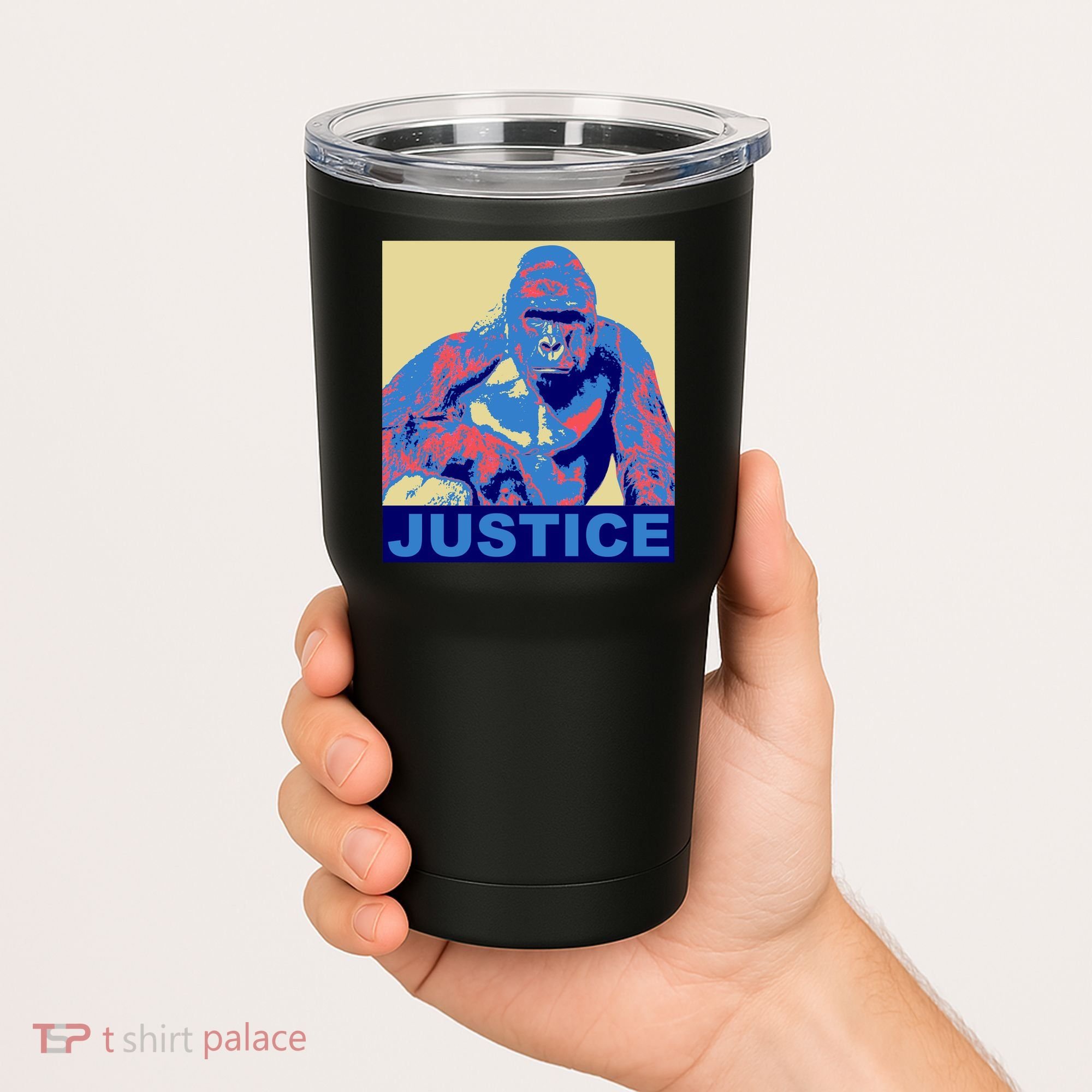 Justice For Harambe RIP Poster Tumbler