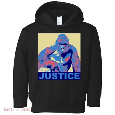 Justice For Harambe RIP Poster Toddler Hoodie