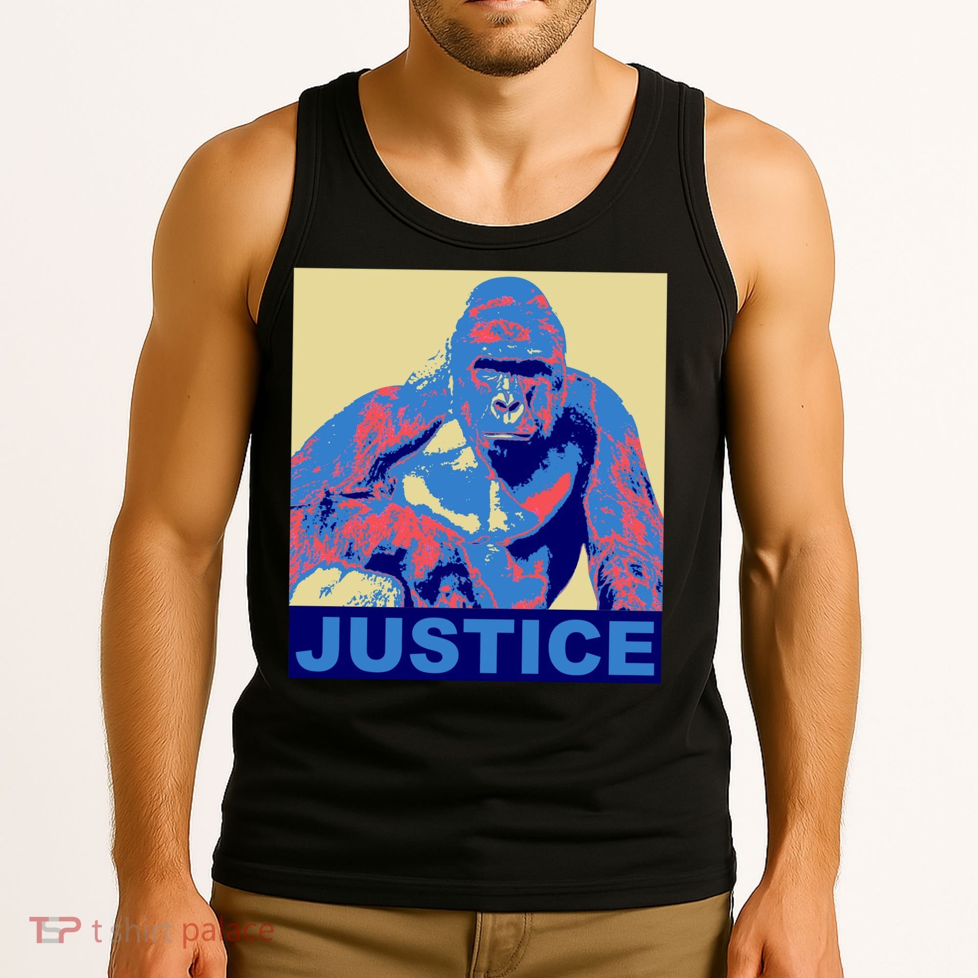 Justice For Harambe RIP Poster Tank Top