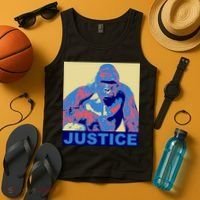 Justice For Harambe RIP Poster Tank Top thumb 4