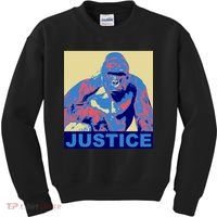 Justice For Harambe RIP Poster Kids Sweatshirt thumb 0