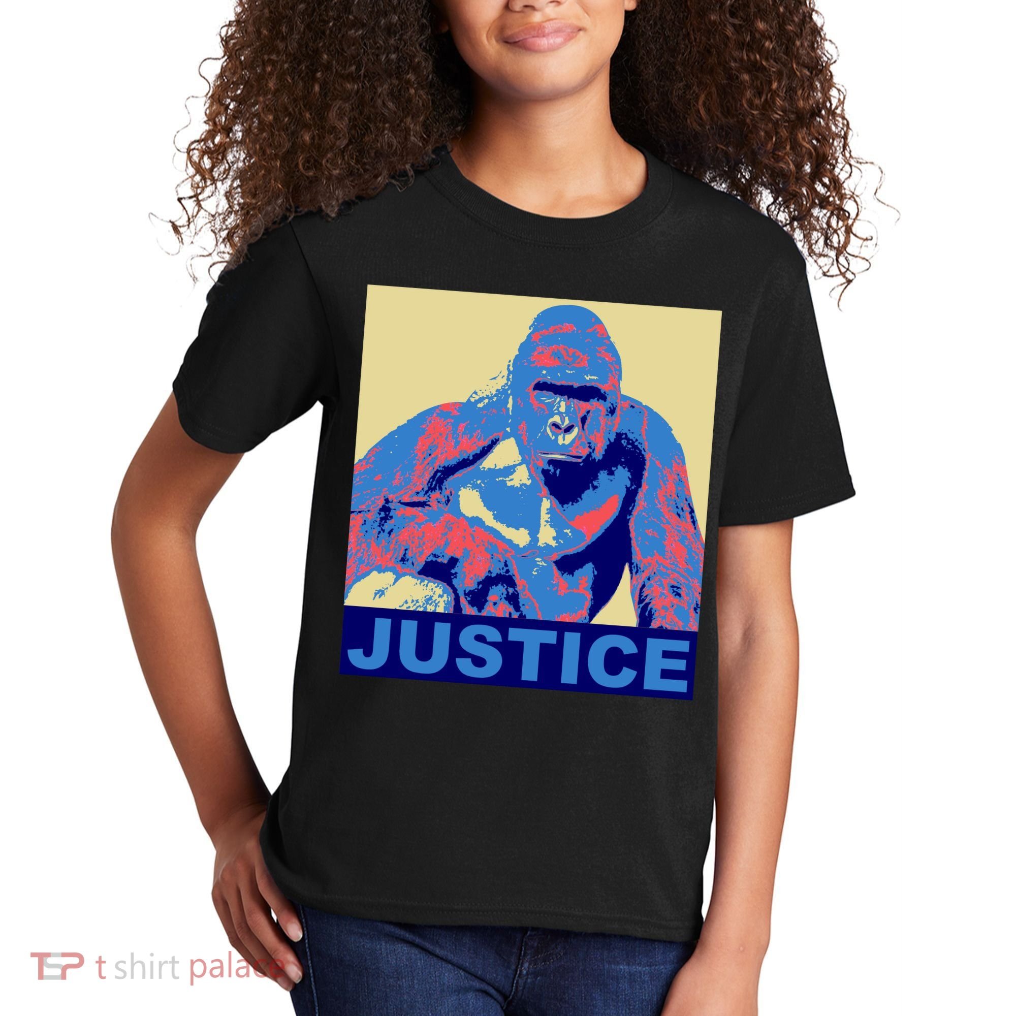 Justice For Harambe RIP Poster Kids T-Shirt