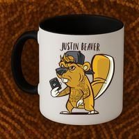 Justin Beaver Coffee Mug thumb 2