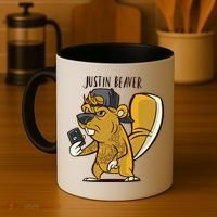 Justin Beaver Coffee Mug thumb 4