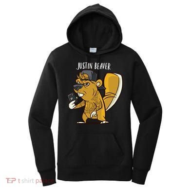 Justin Beaver Women's Hoodie