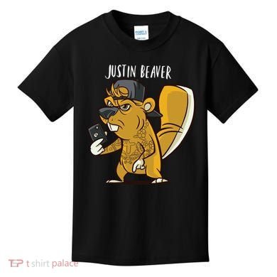 Justin Beaver Kids T-Shirt