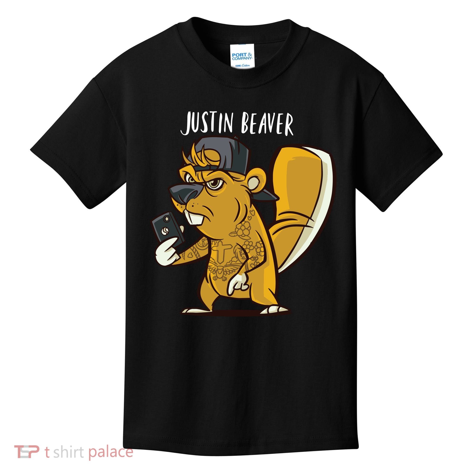 Justin Beaver Kids T-Shirt