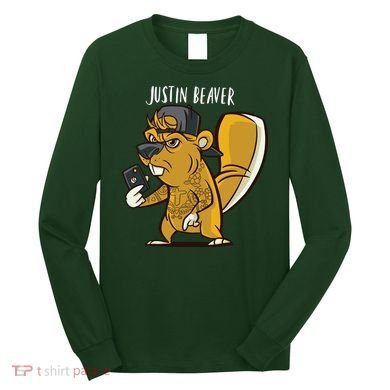 Justin Beaver Long Sleeve Shirt