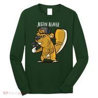 Justin Beaver Long Sleeve Shirt thumb 0