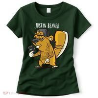 Justin Beaver Women's T-Shirt thumb 0