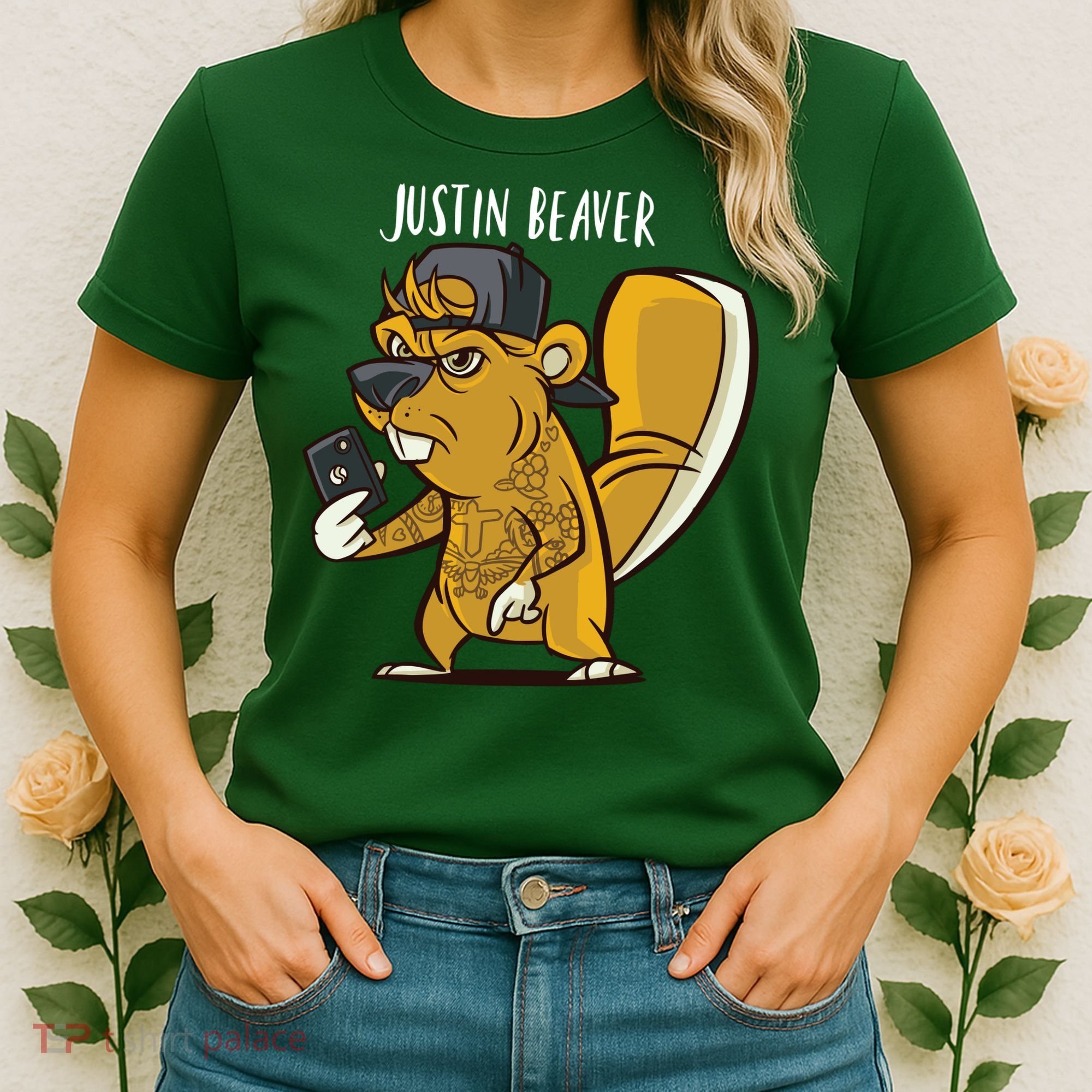Justin Beaver Women's T-Shirt