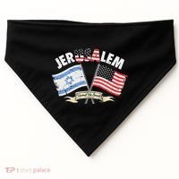 Jerusalem United We Stand USA-Made Doggie Bandana thumb 0