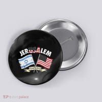 Jerusalem United We Stand Button thumb 0