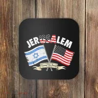 Jerusalem United We Stand Coaster thumb 0