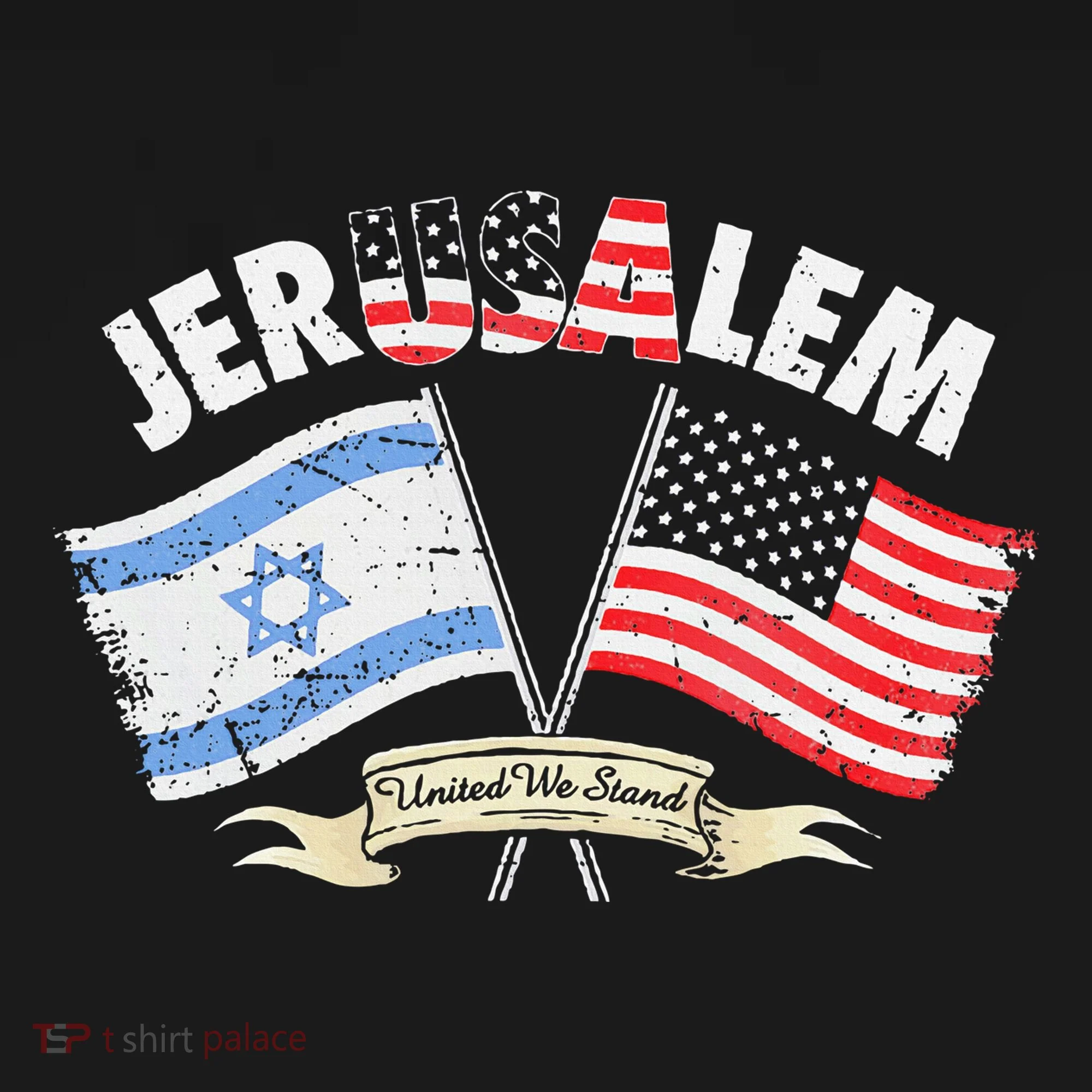 Jerusalem United We Stand Coaster