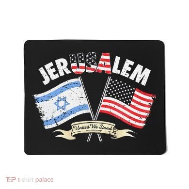 Jerusalem United We Stand Mousepad