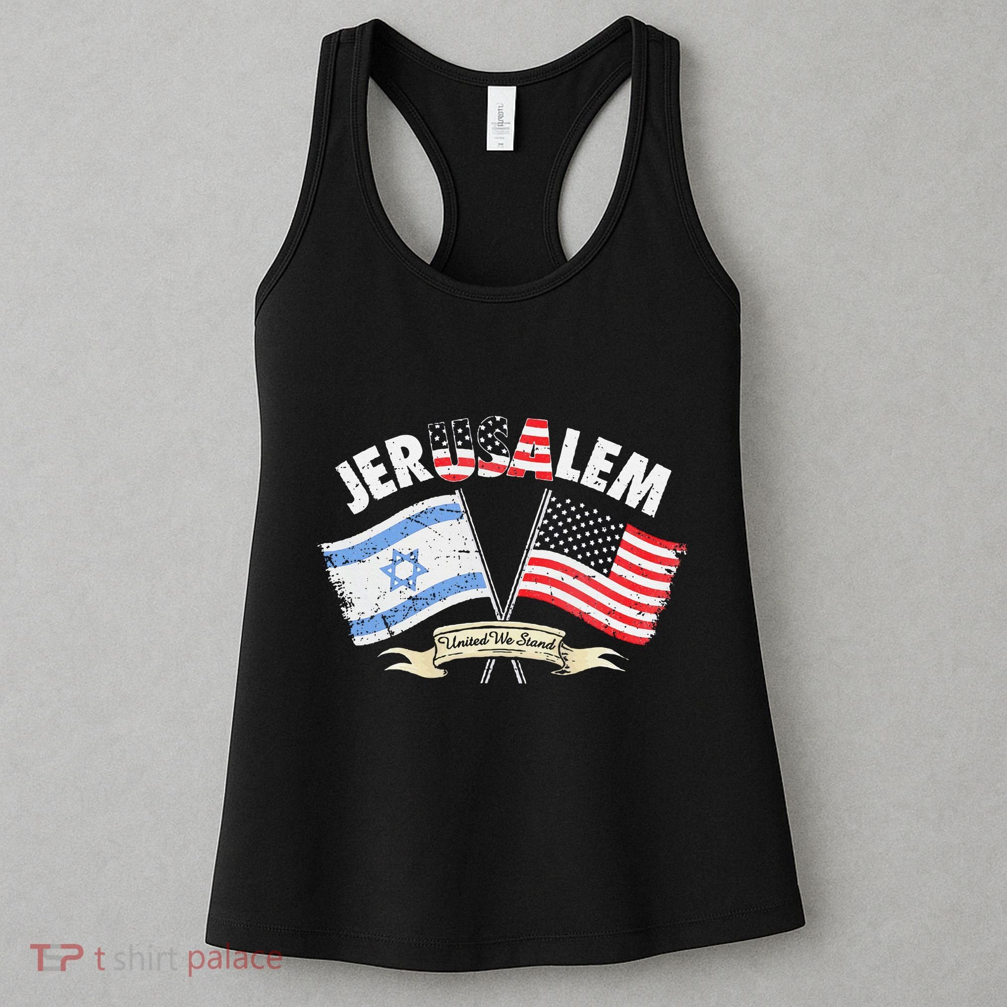 Jerusalem United We Stand Women's Tank Top