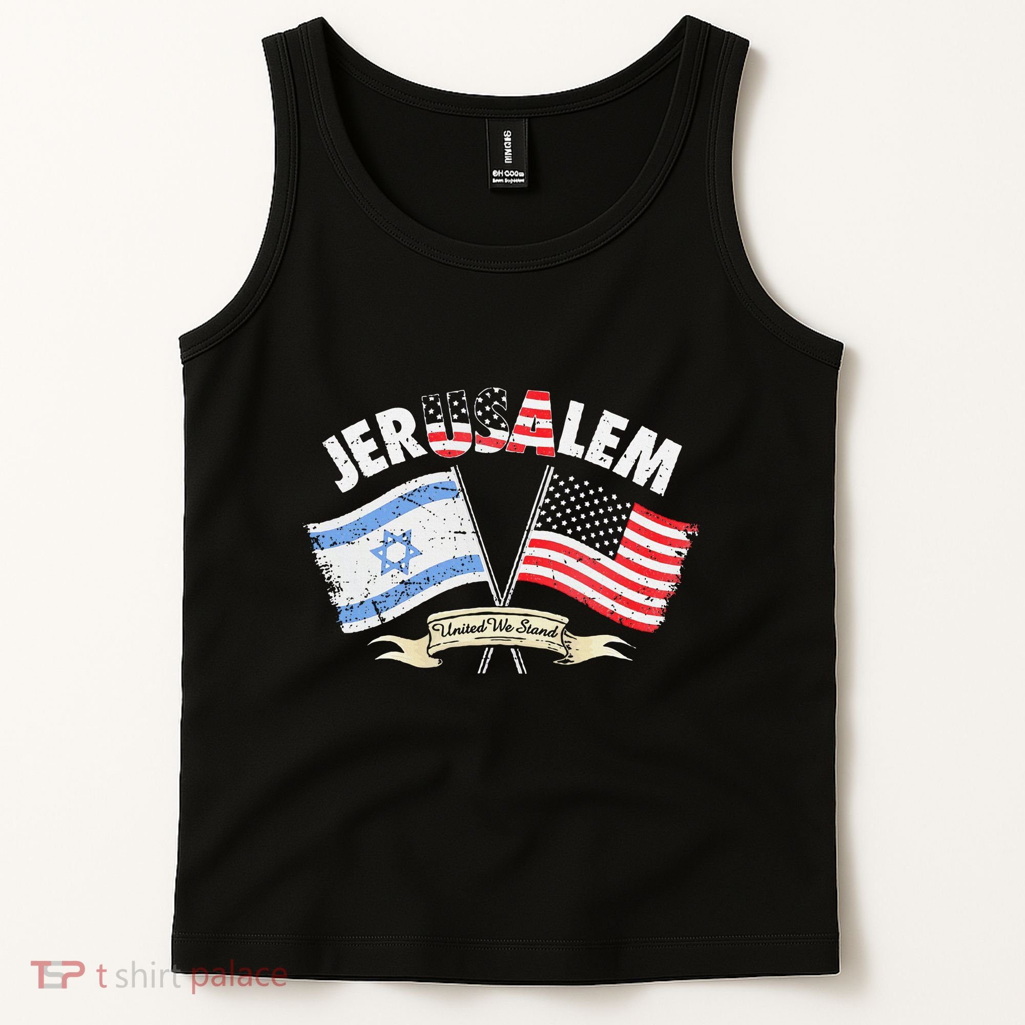 Jerusalem United We Stand Tank Top