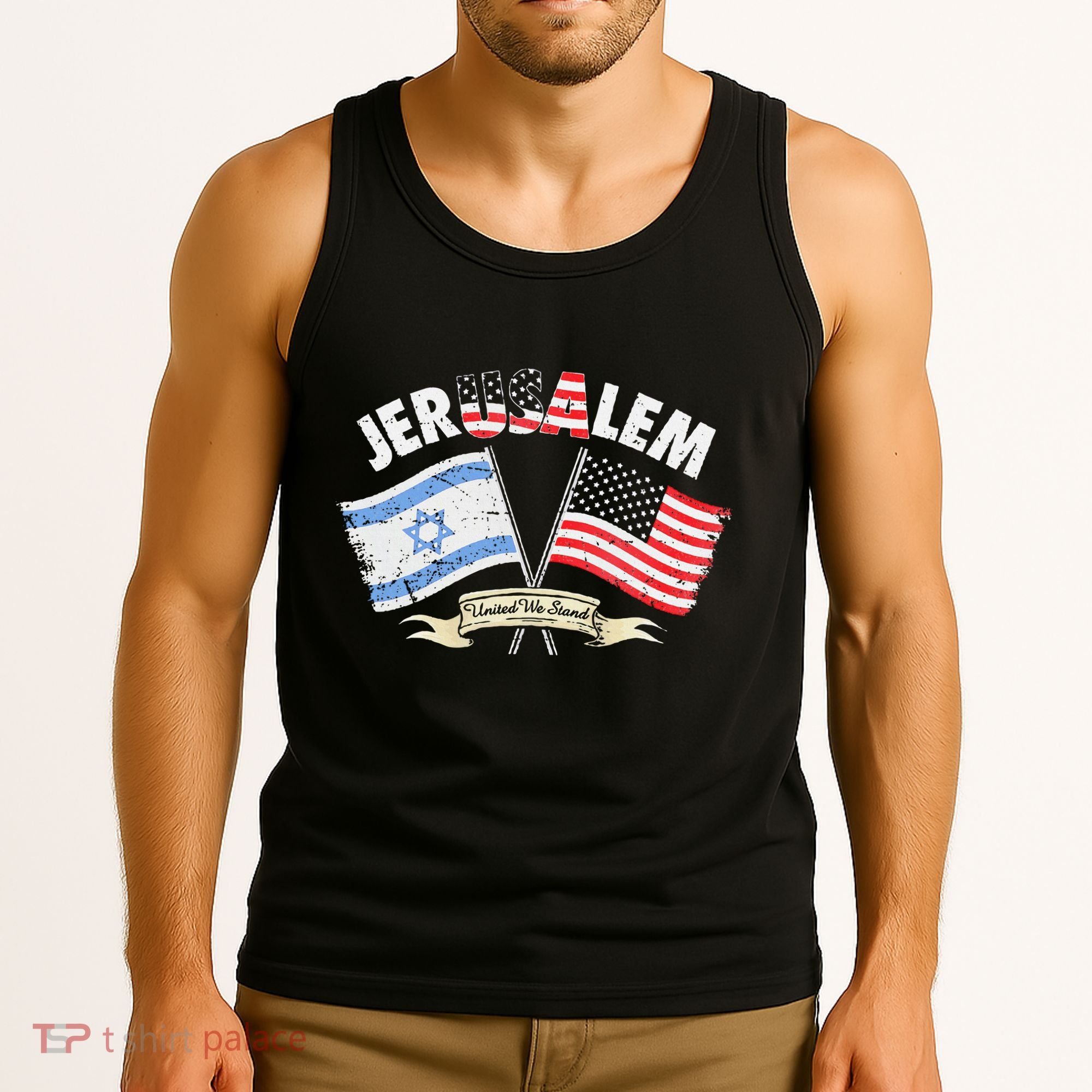 Jerusalem United We Stand Tank Top