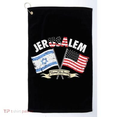 Jerusalem United We Stand Golf Towel