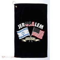 Jerusalem United We Stand Golf Towel thumb 0