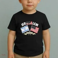 Jerusalem United We Stand Toddler T-Shirt thumb 2