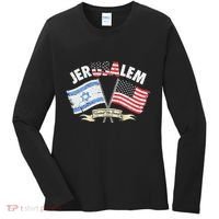 Jerusalem United We Stand Women's Long Sleeve Shirt thumb 0