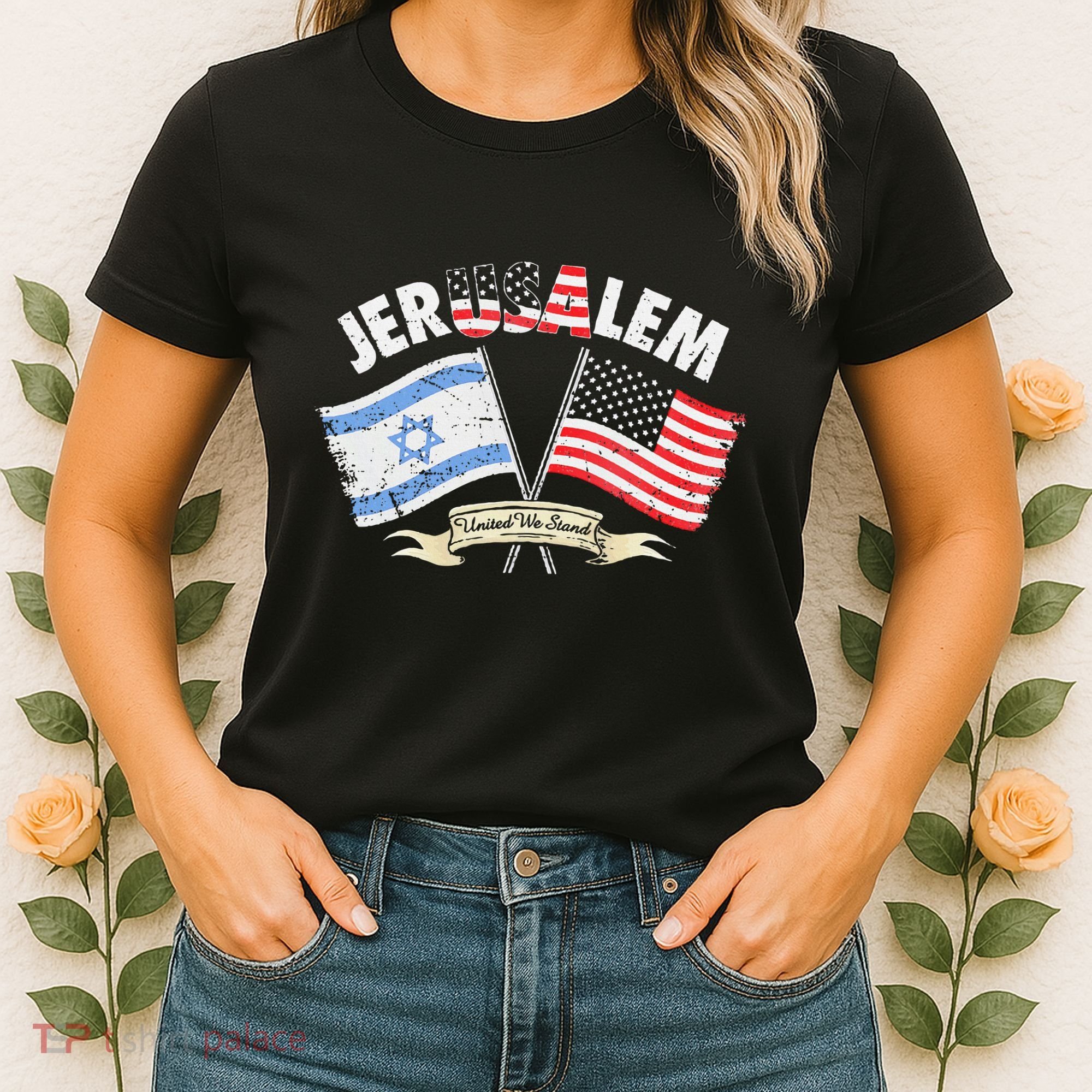 Jerusalem United We Stand Women's T-Shirt