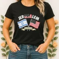 Jerusalem United We Stand Women's T-Shirt thumb 2