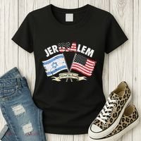 Jerusalem United We Stand Women's T-Shirt thumb 3