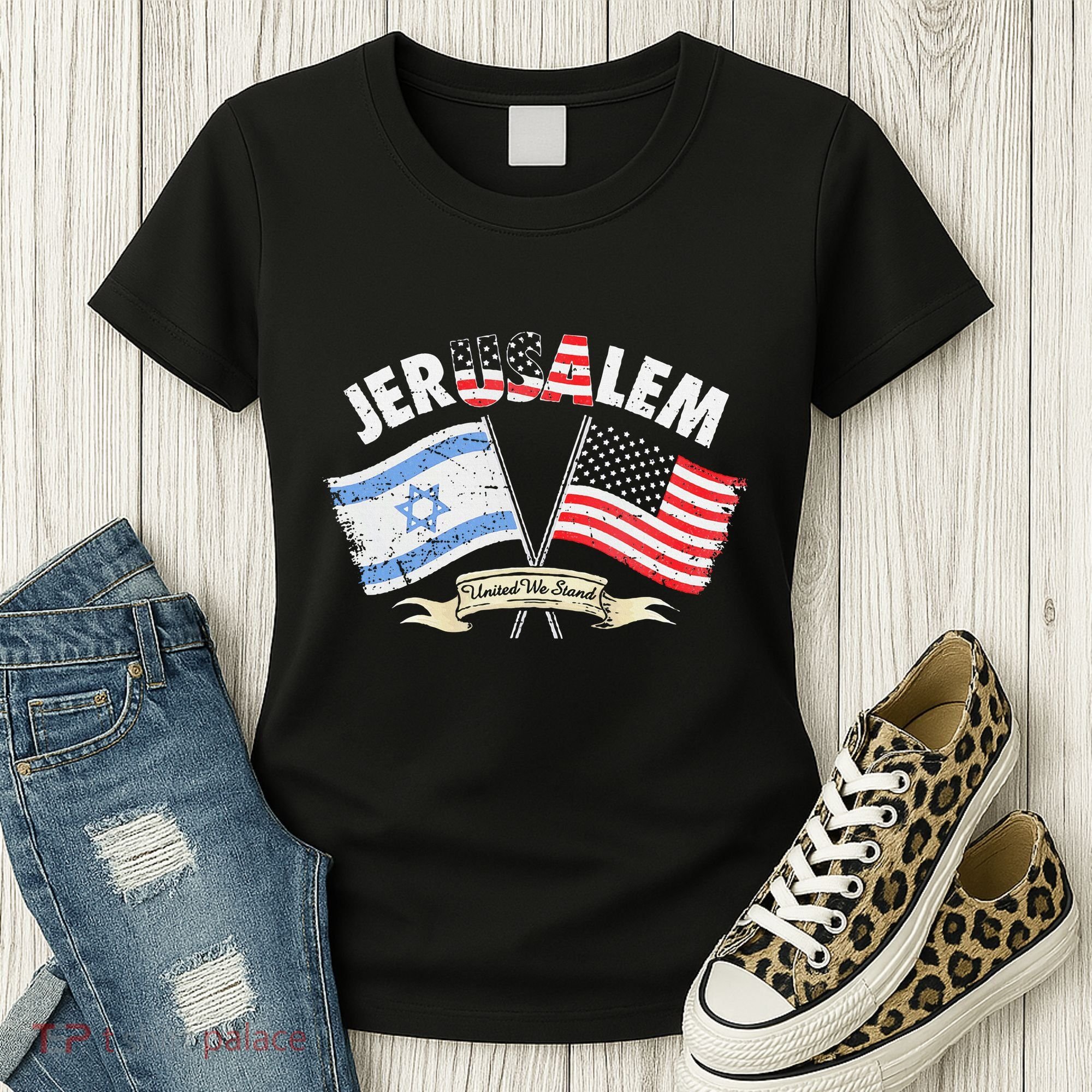 Jerusalem United We Stand Women's T-Shirt