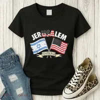 Jerusalem United We Stand Women's T-Shirt thumb 3