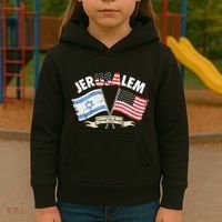 Jerusalem United We Stand Kids Hoodie thumb 3