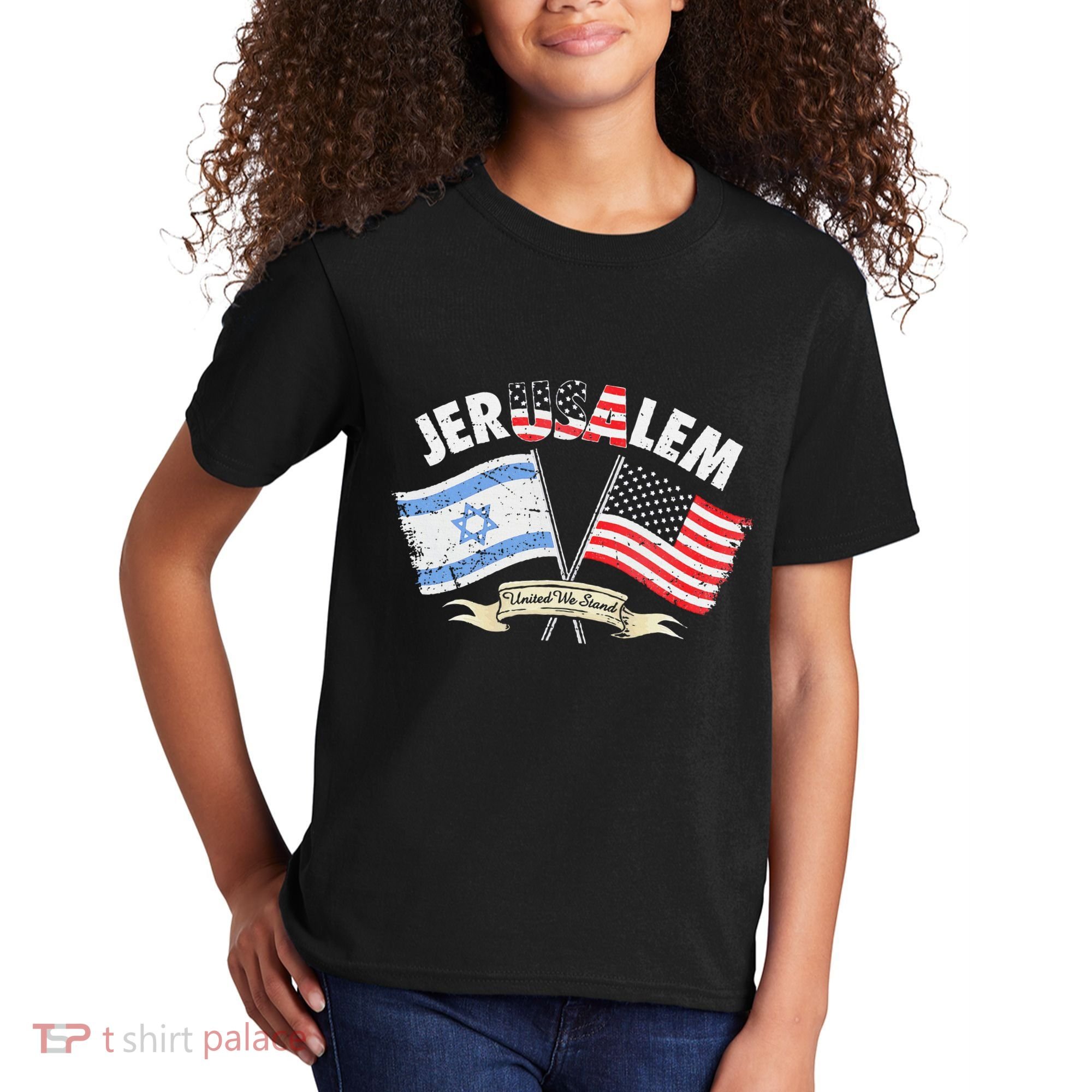 Jerusalem United We Stand Kids T-Shirt