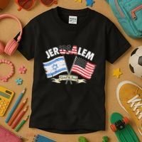 Jerusalem United We Stand Kids T-Shirt thumb 3